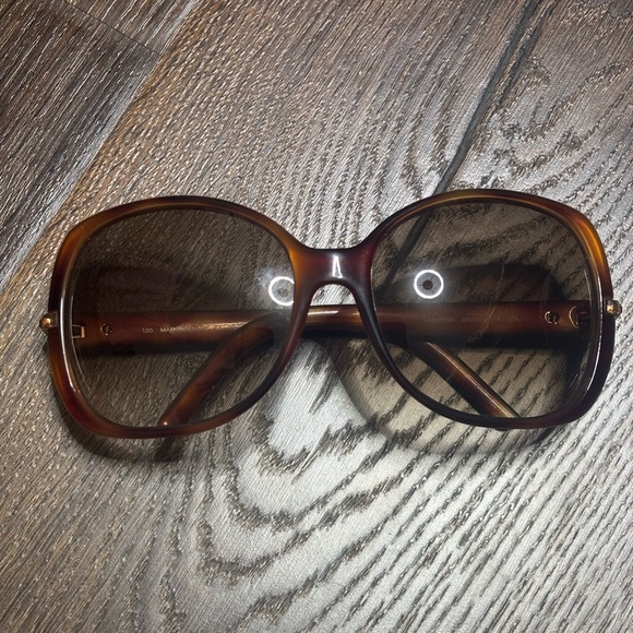 Fendi Accessories - Fendi Elegant Brown tortoise shell Sunglasses with rhinestones Authentic
